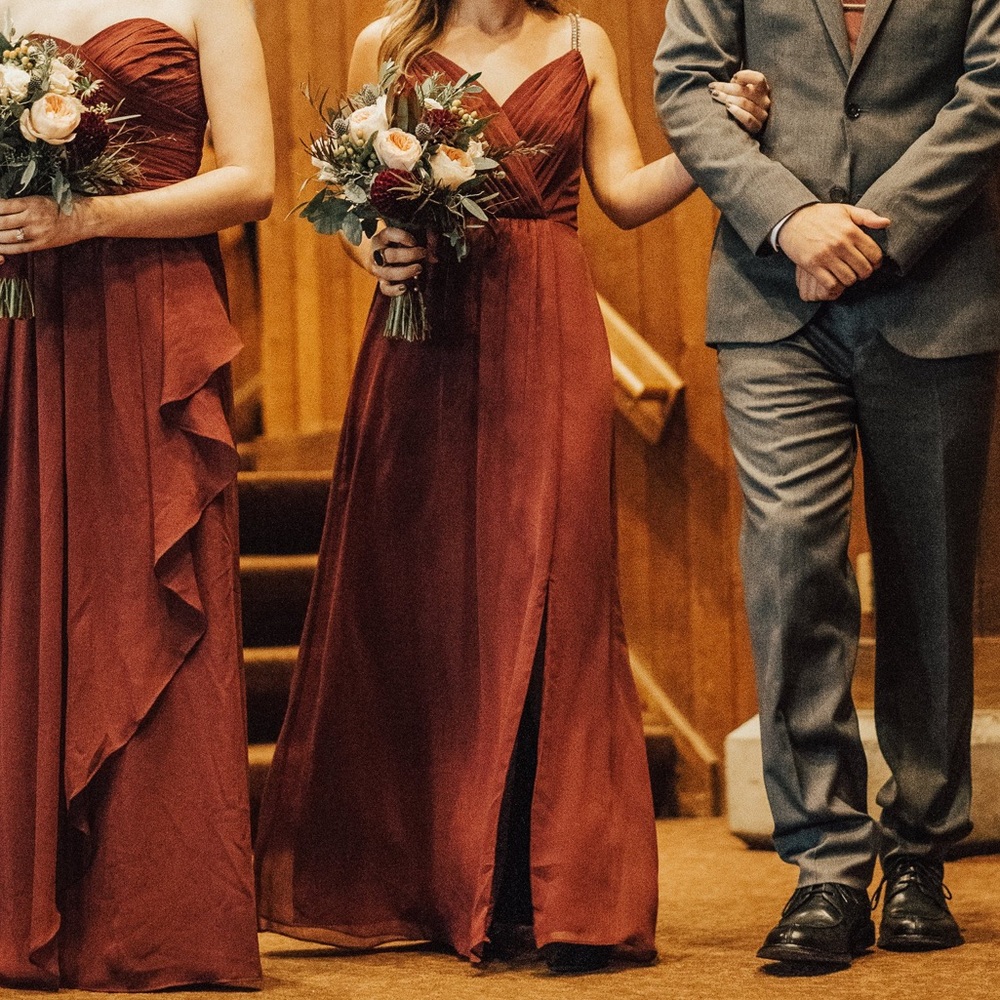 David’s Bridal Bridesmaid Dress